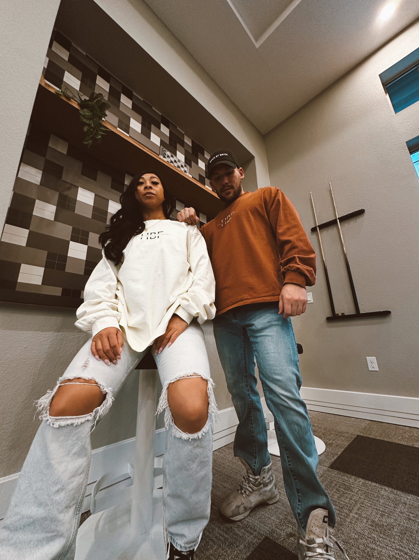 Oversized Retro Long Sleeve