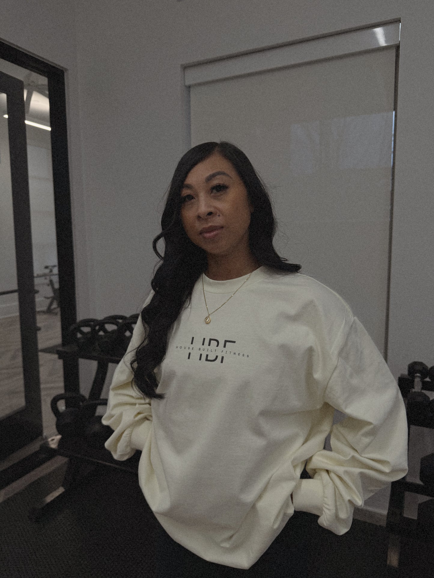 Oversized Retro Long Sleeve