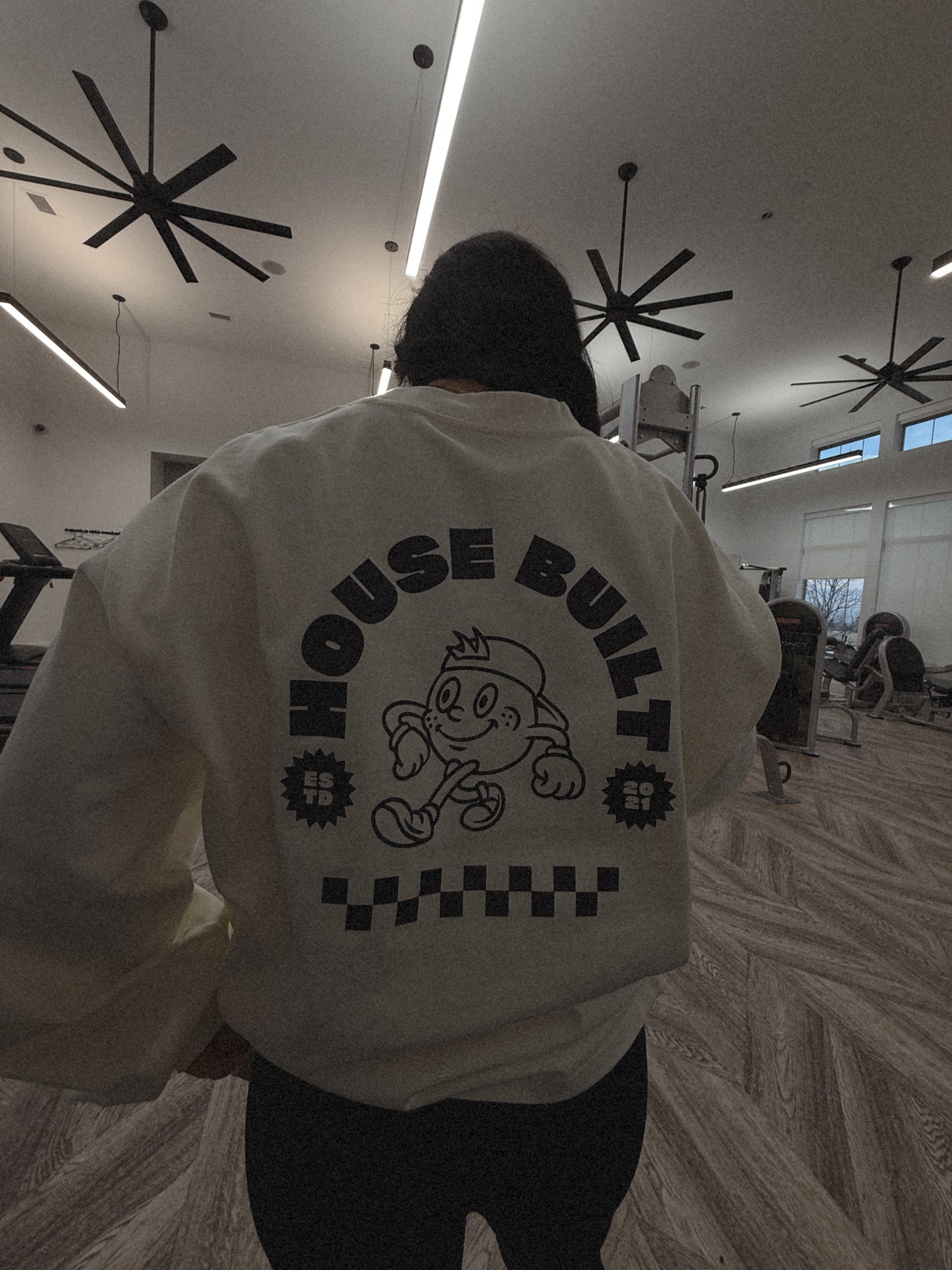 Oversized Retro Long Sleeve