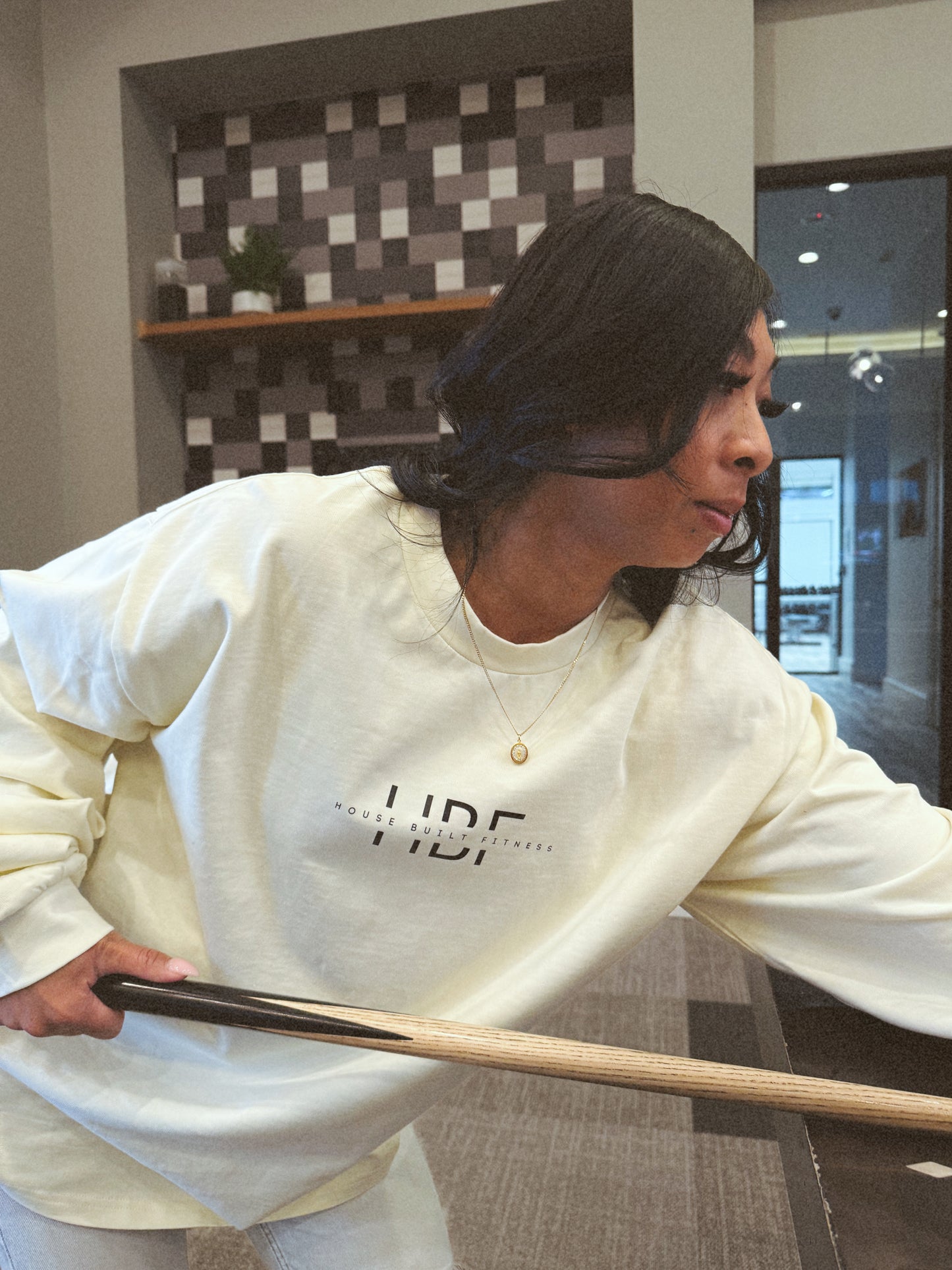 Oversized Retro Long Sleeve