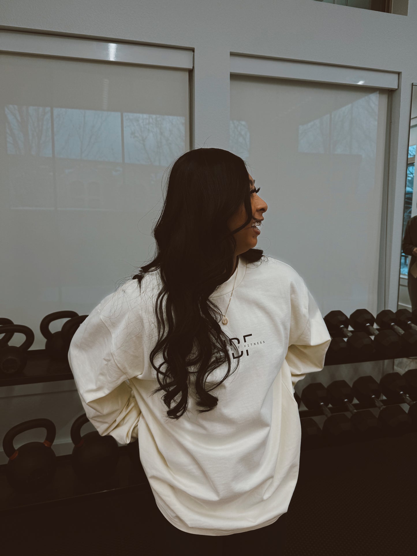 Oversized Retro Long Sleeve