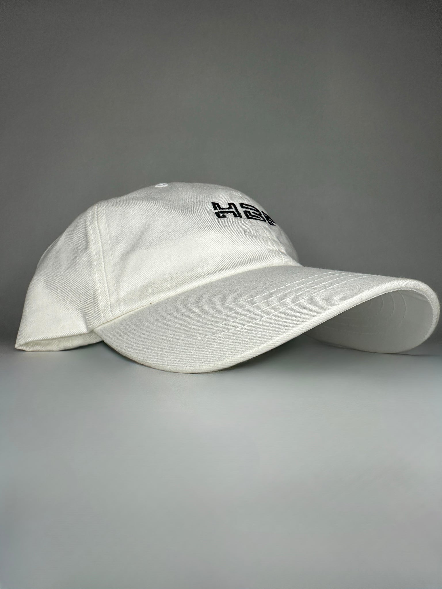 White Signature Dad Hat