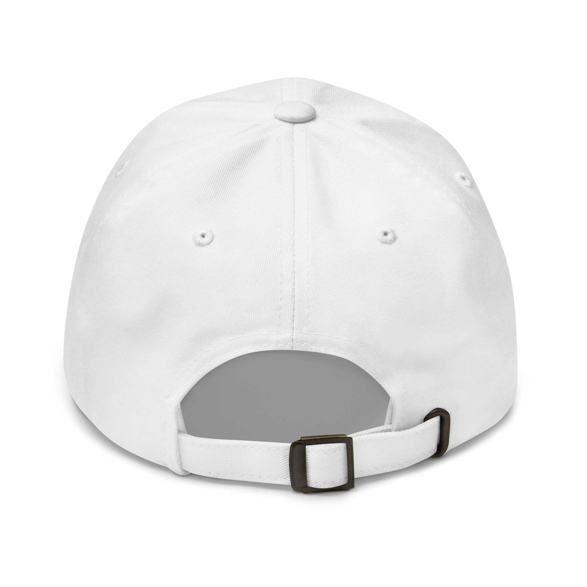 White Signature Dad Hat