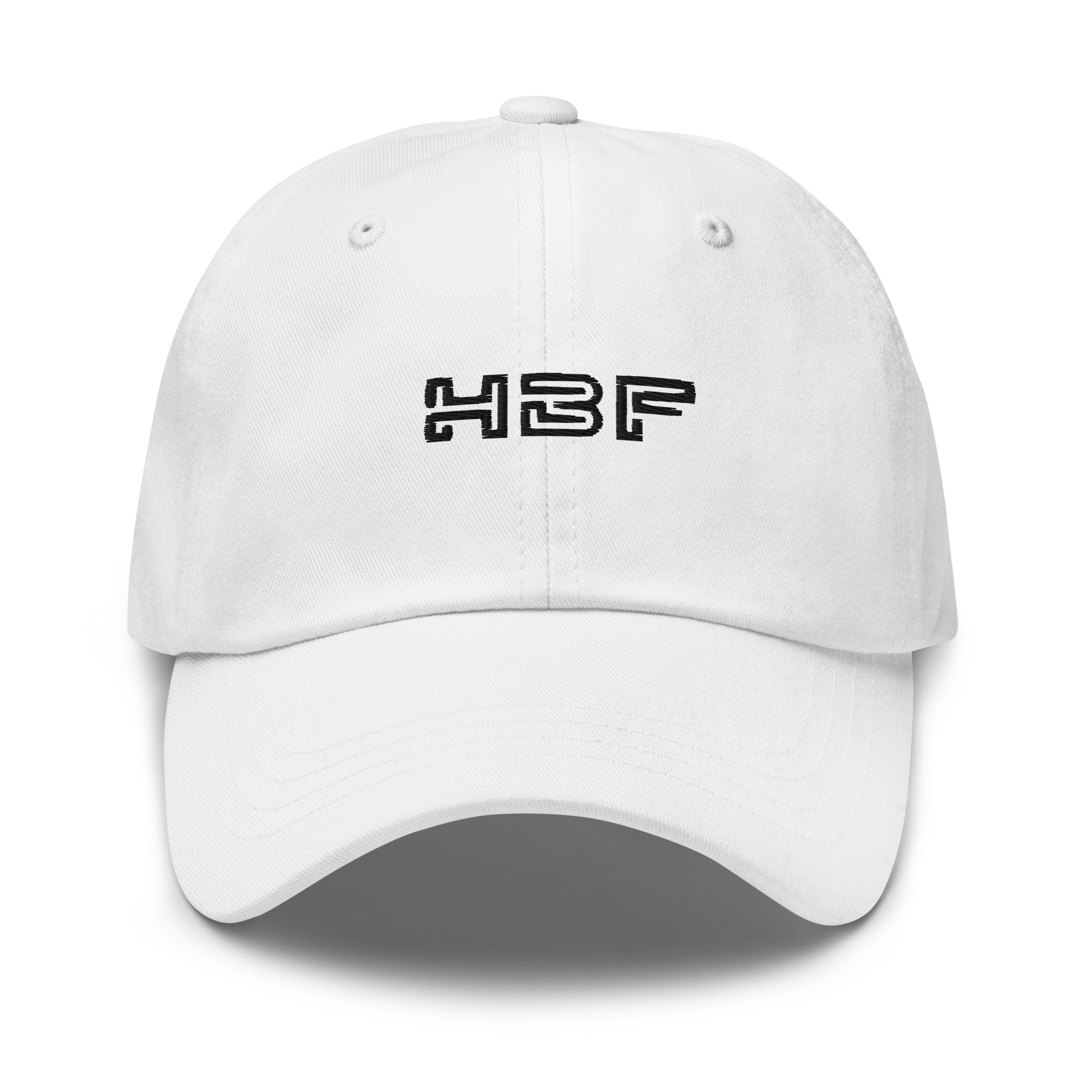 White Signature Dad Hat