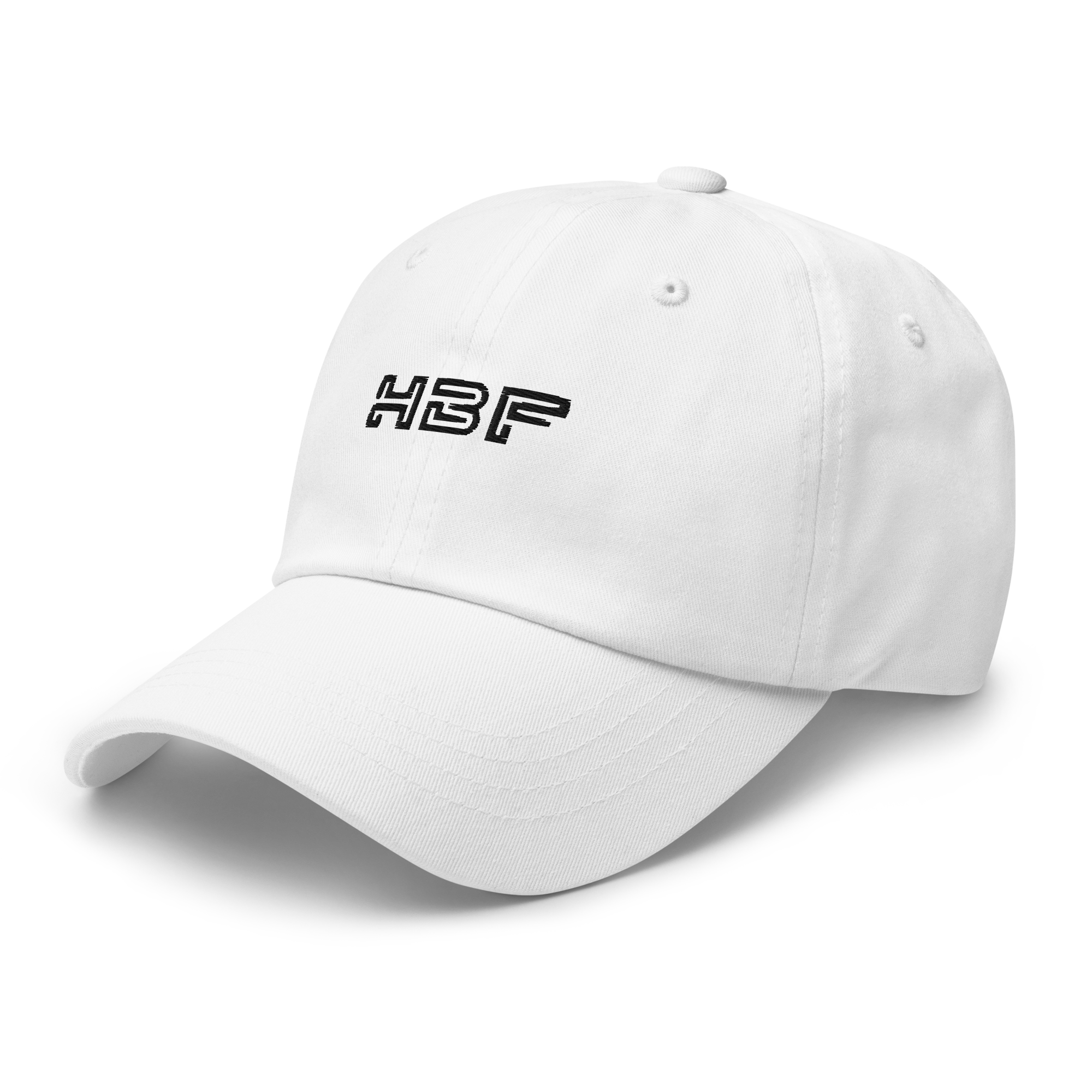 White Signature Dad Hat