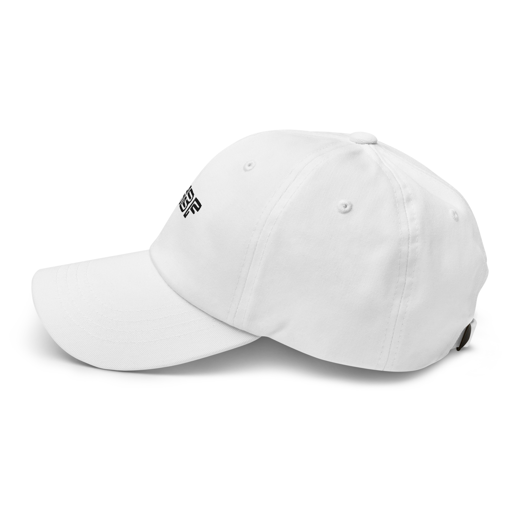 White Signature Dad Hat