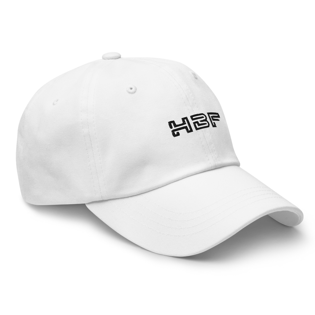 White Signature Dad Hat