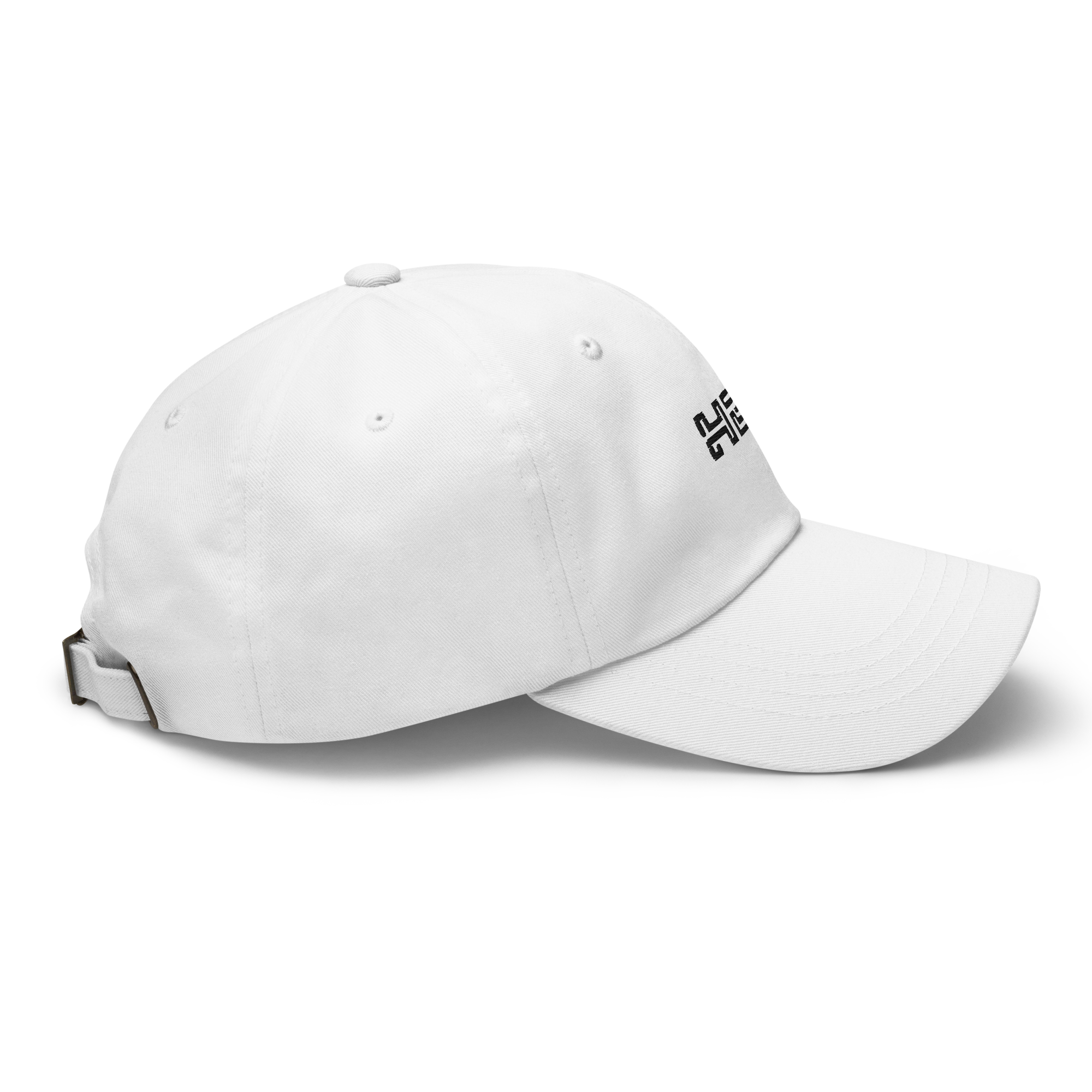 White Signature Dad Hat